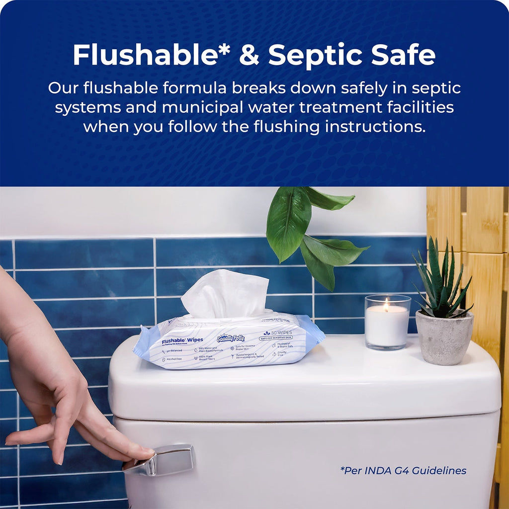 Flushable Wipes