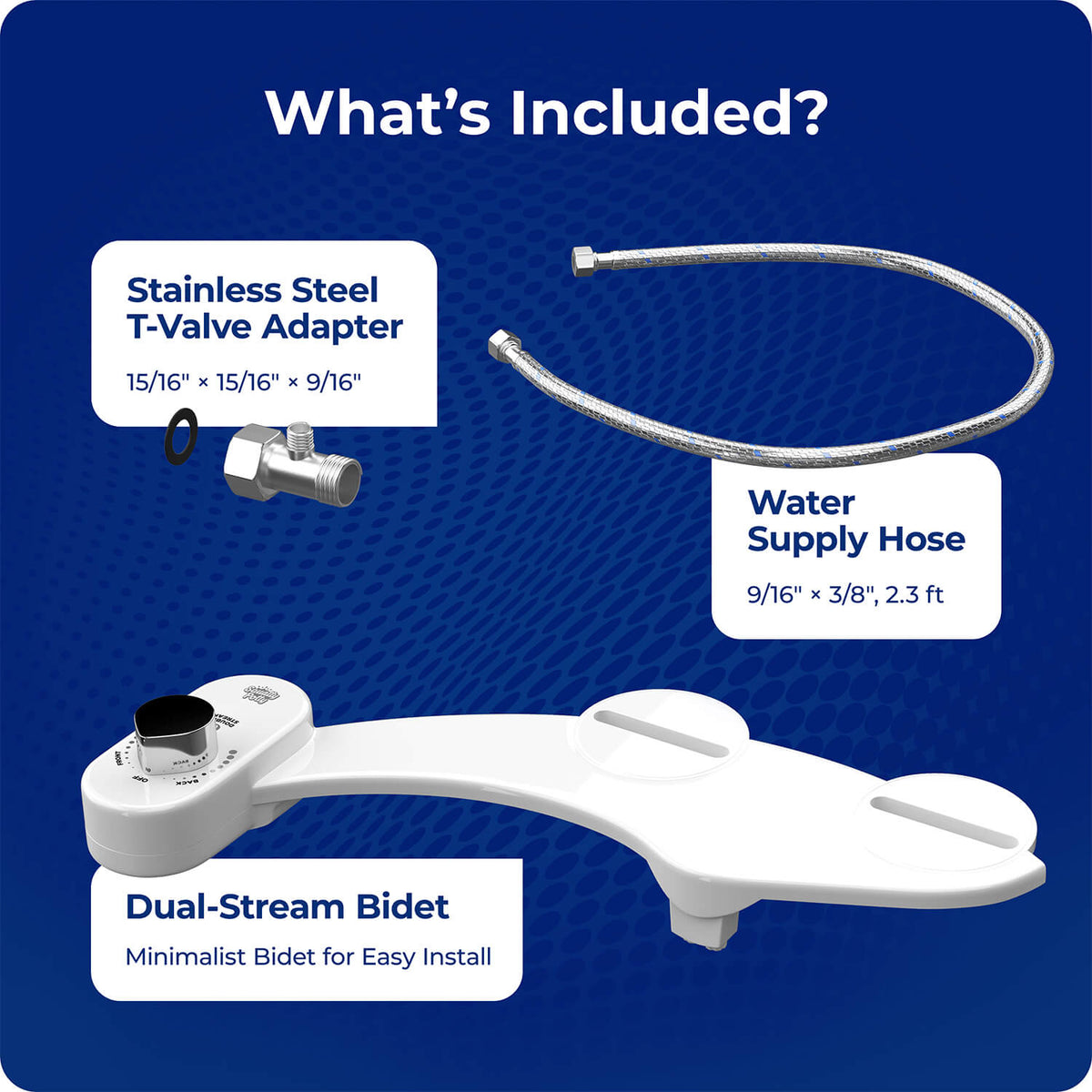 Refresh-It® Dual-Stream Bidet